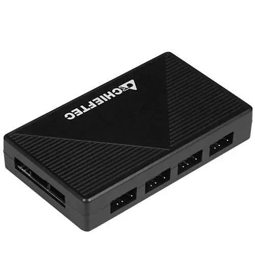 Корпус Chieftec APEX GA-01B-TG-OP 4x120 мм A-RGB, USB-C, E-ATX, без БЖ, Black (GA-01B-TG-OP) - фото 4