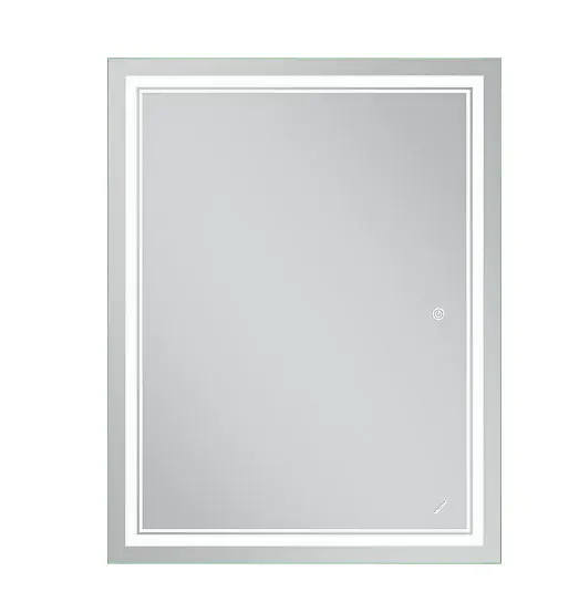 Дзеркало Mixxus Premium QUADRO MR20-90x70-REVERSE (LED Touch, Anti-fog) (MP6621) - фото 2