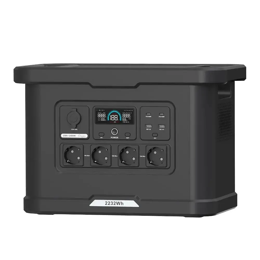 Портативна зарядна станція OUPES S024 Lite 2400W 2232Wh LiFePO4 (42-00333)
