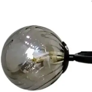 Люстра Brille молекула подвесная BR-01 697S/6 G9 BK+GY - фото 3