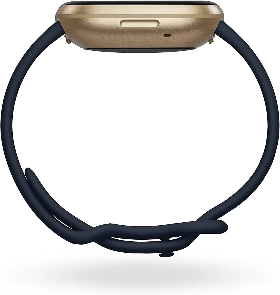 Смарт-годинник Fitbit Versa 3 Midnight/Soft Gold Aluminum - фото 3