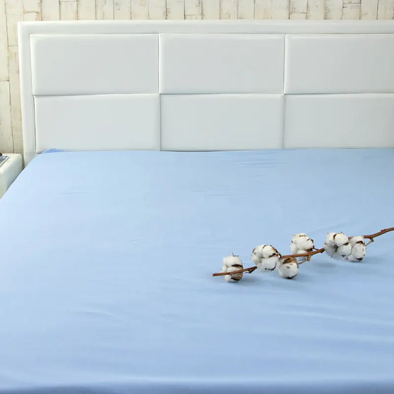 Простирадло на гумці Руно Blue1, бязь, 120х200 см, сірий (506.114У_Blue1) - фото 3