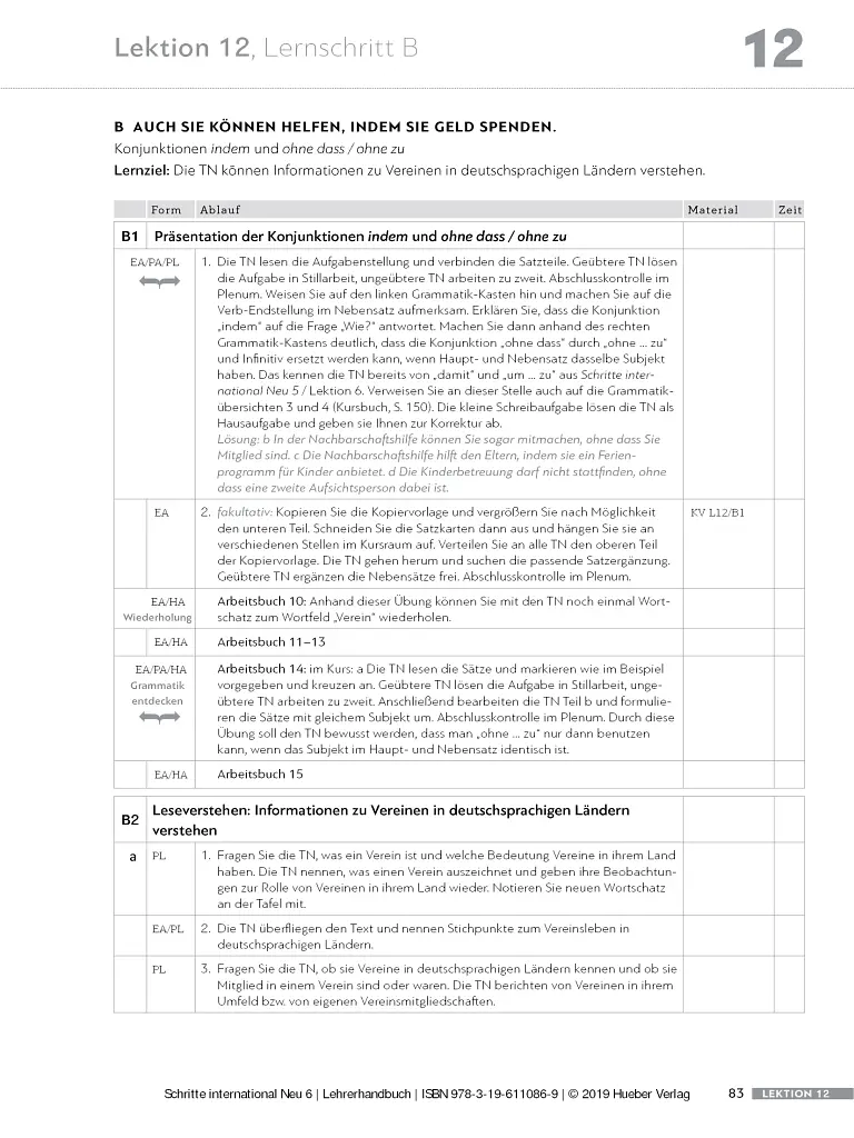 Schritte international Neu 6. Lehrerhandbuch - фото 8