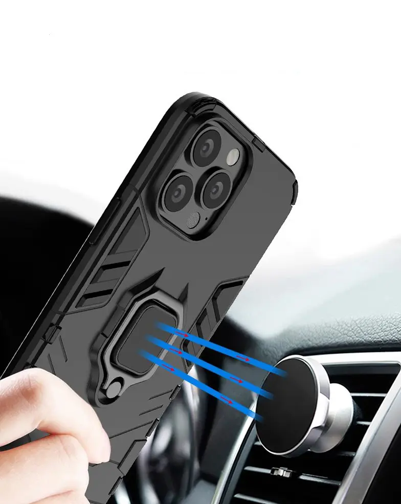 Чохол бампер Primolux Ring Armor для Apple iPhone 16 Pro Black - фото 5