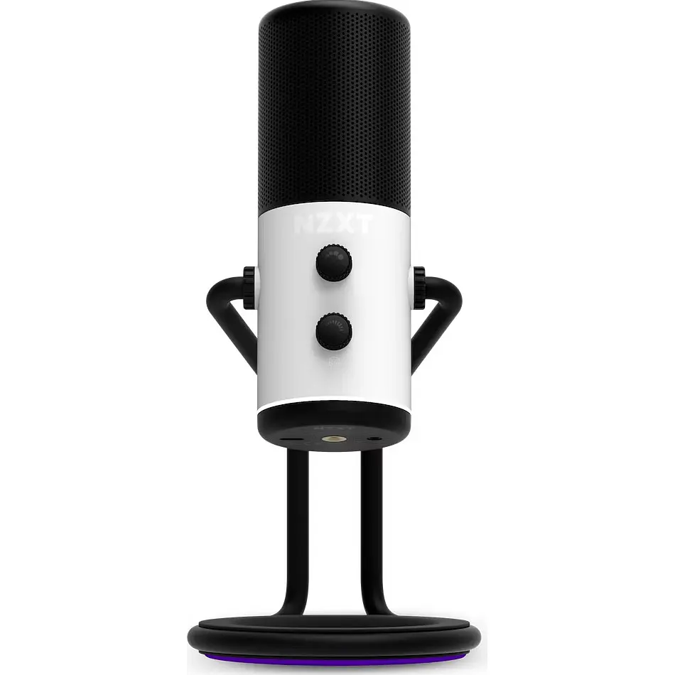 Мікрофон NZXT Wired Capsule USB Microphone White [AP-WUMIC-W1] [88656] - фото 2