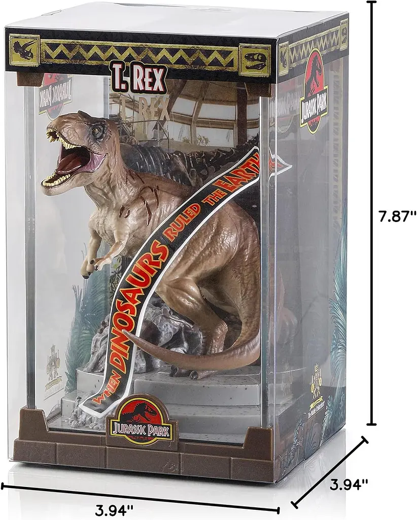 Фигурка Noble Collection Парк Юрского периода Тиранозавр Рекс Jurassic Park Tyrannosaurus Rex 18 см NC JP TR - фото 5