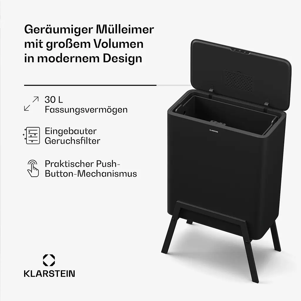 Бак для мусора Klarstein Yuma (10046389) - фото 3