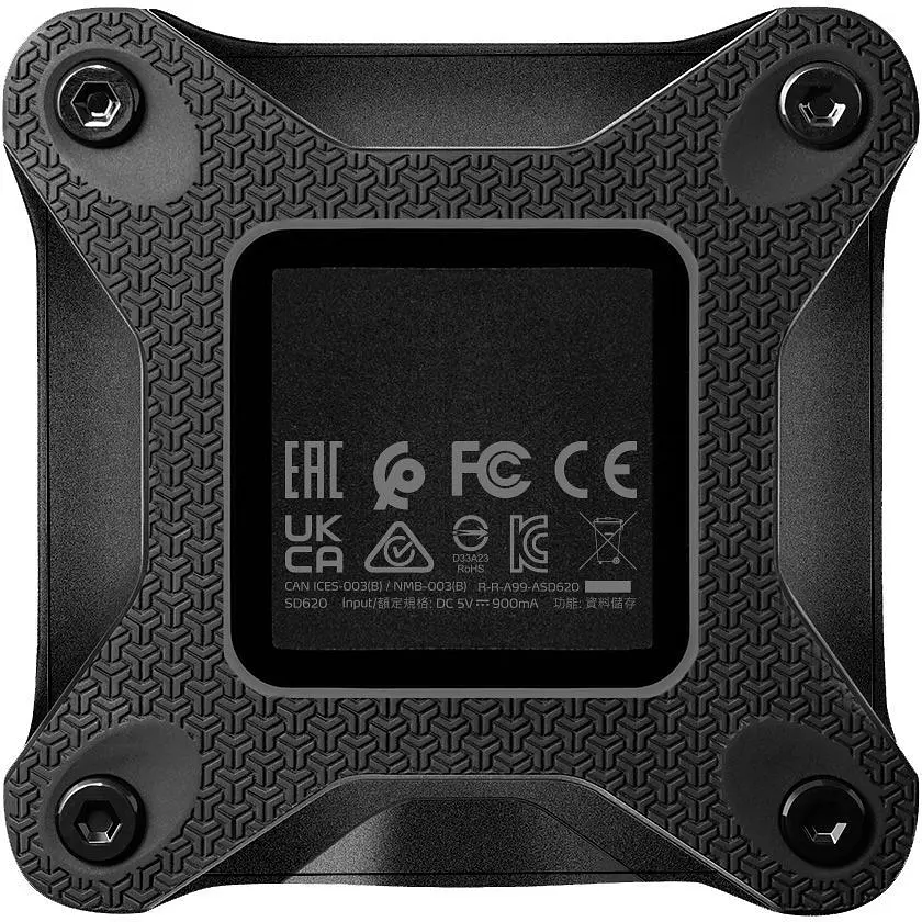 Зовнішній SSD накопичувач ADATA SD620 512GB Black (SD620-512GCBK) [155353] - фото 2