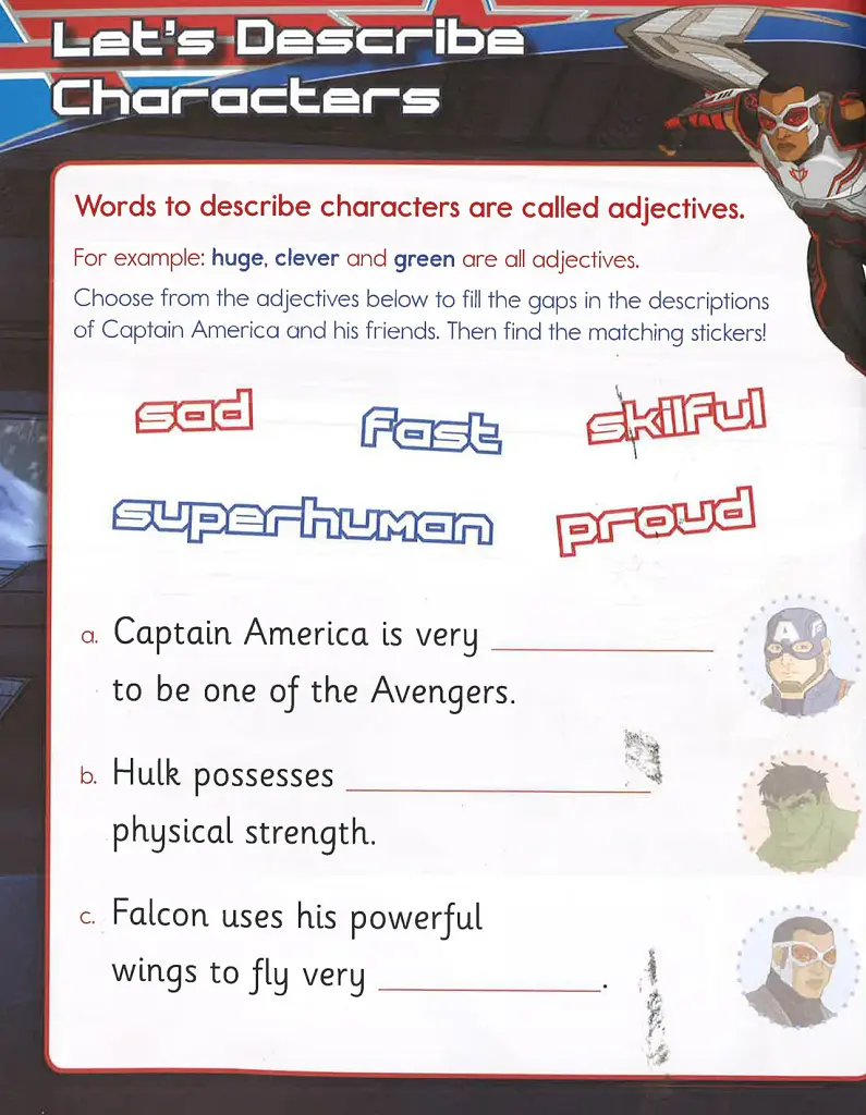 Captain America. English Vocabulary - - фото 3