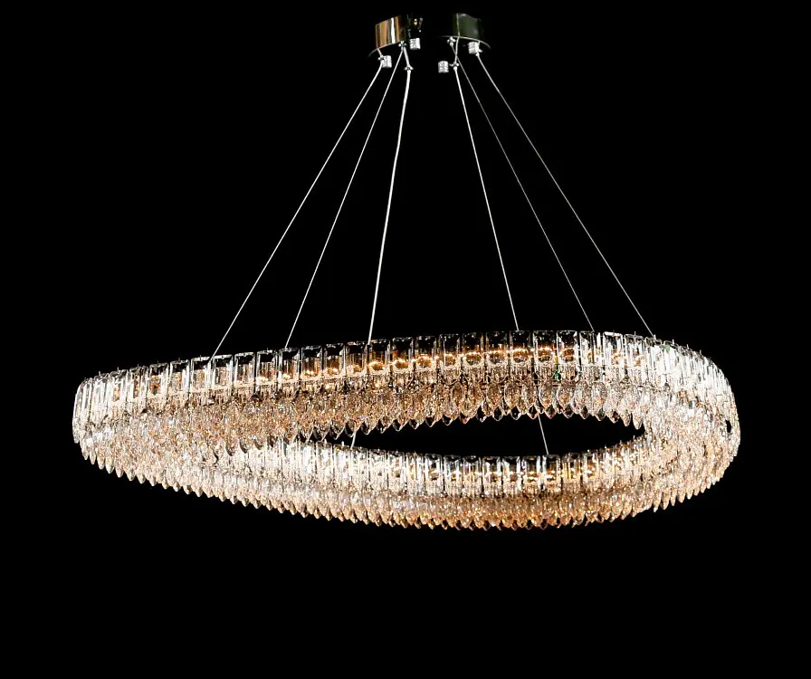 Світлодіодна люстра Splendid Ray L7069/1000/1 LED (CH+clear) - фото 3