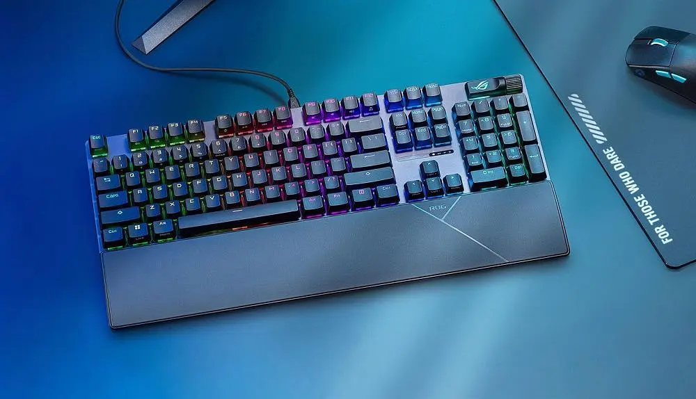 Клавіатура Asus ROG Strix Scope II X Black (90MP03XG-BKMA00) - фото 5