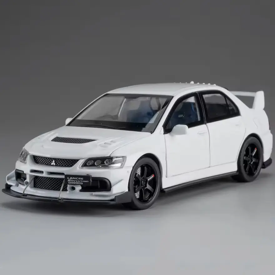 Колекційна металева модель автомобіля АвтоЕксперт Mitsubishi Lancer Evolution IX з інерцією, світлом та звуком 1:32 - фото 3