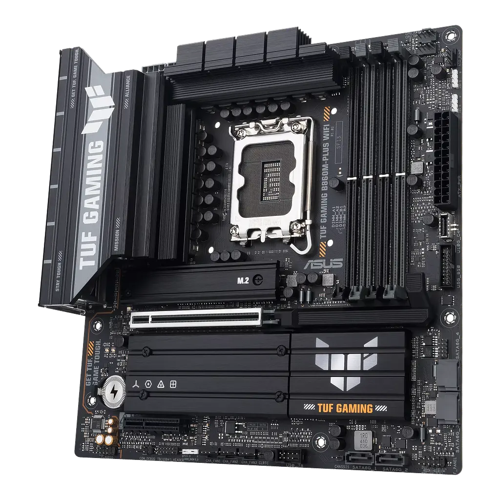 Материнcька плата Asus B860M-Plus TUF Gaming Wi-Fi LGA 1851 (TUF GAMING B860M-PLUS WIFI) - фото 3