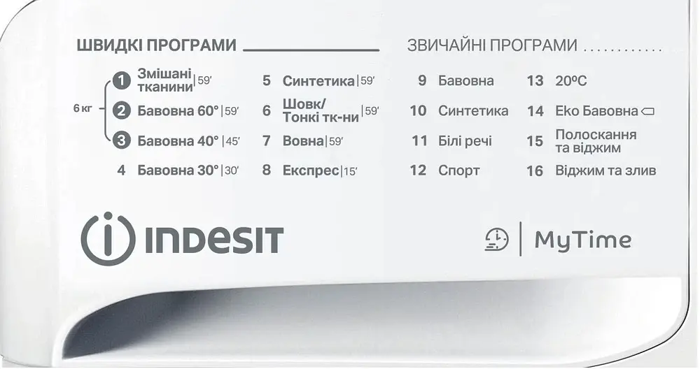 Стиральная машина Indesit OMTWSE 61051 WK UA - фото 4