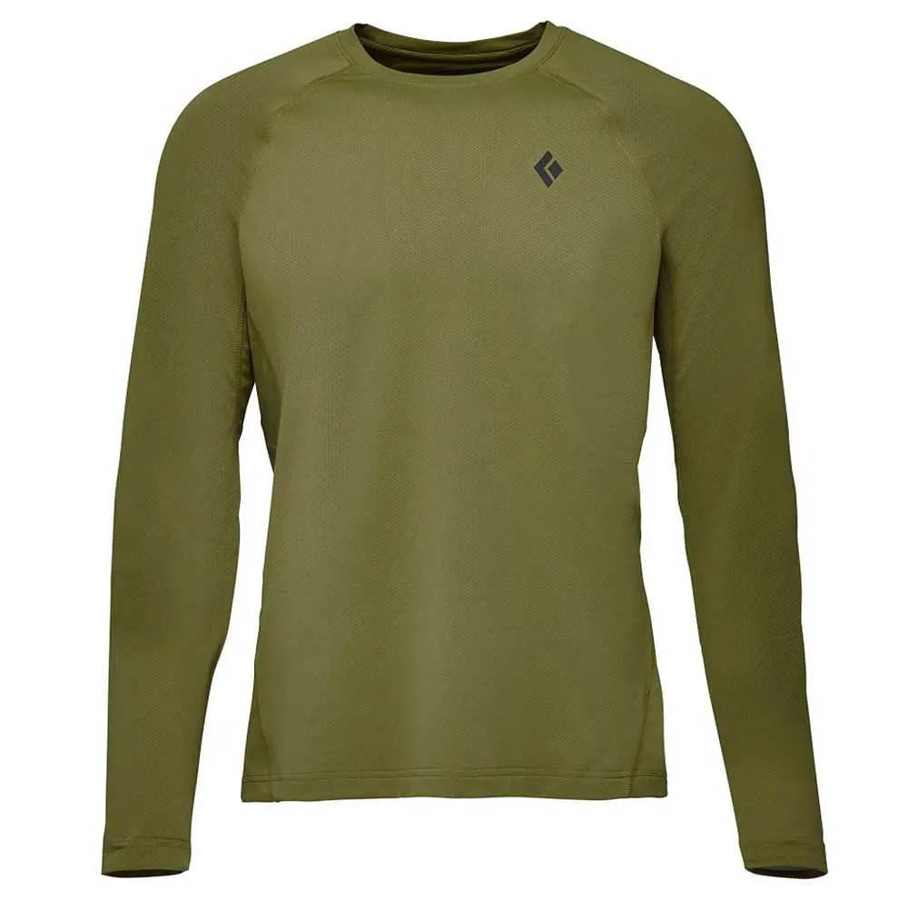 Лонгслів чоловічий Black Diamond M Alpenglow LS Crew S Світлий хакі - фото 5