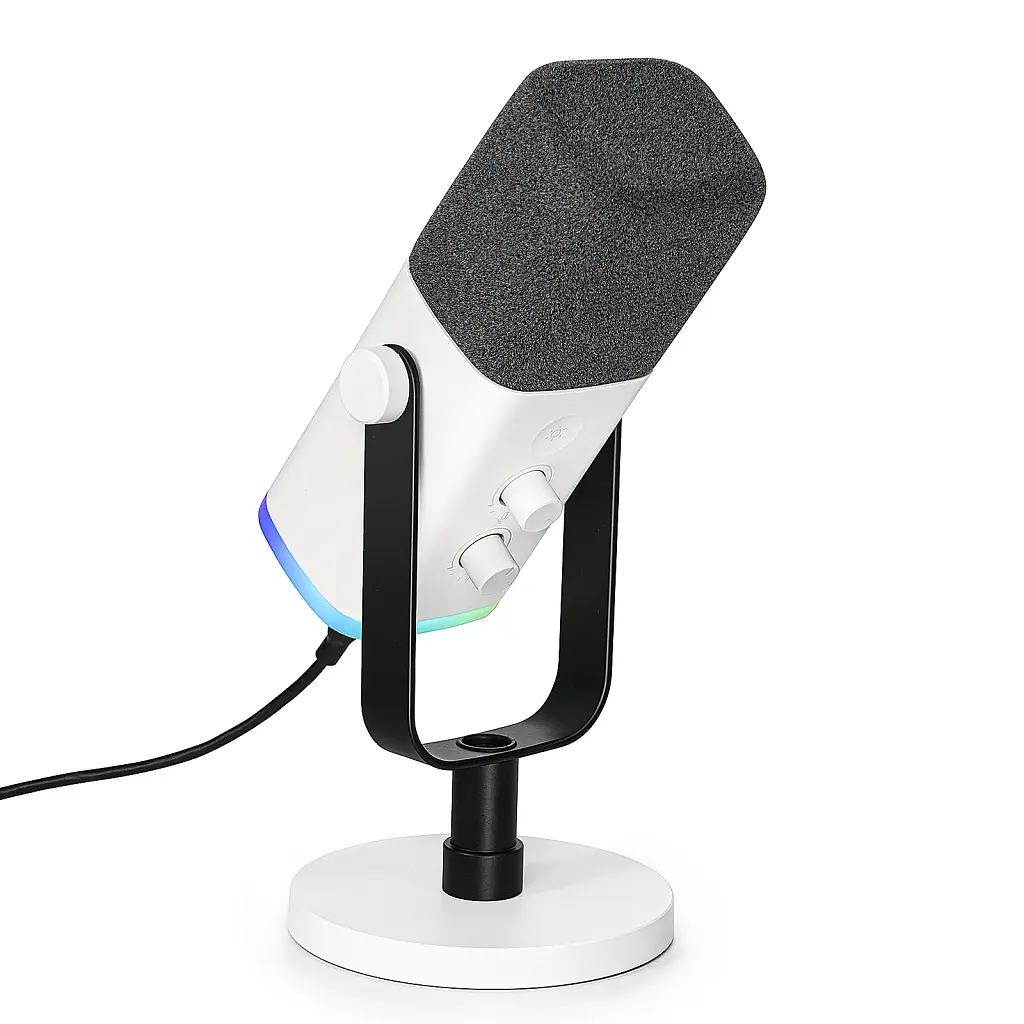 Мікрофон Fifine AM8W USB/XLR White (AM8W) - фото 2