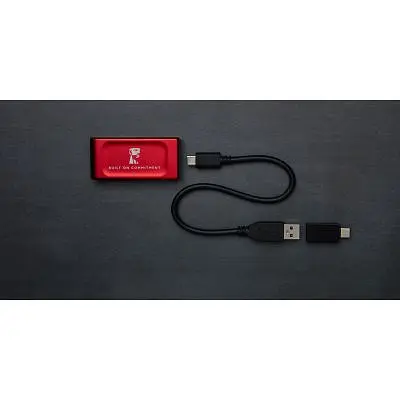 Накопитель SSD USB Type-C 1TB XS1000 Kingston (SXS1000/1000GA) - фото 9