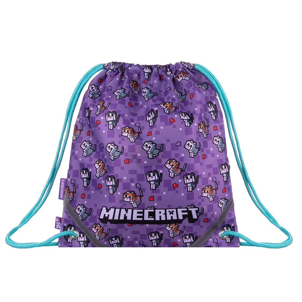 Сумка для взуття Yes SB-10 Minecraft Pinky 550092 40х35 см - фото 2