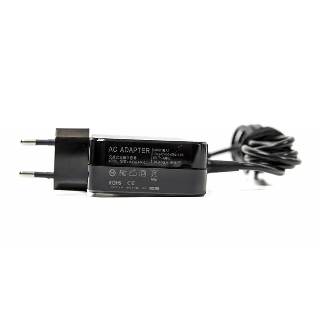 Блок питания для ноутбука PowerPlant SAMSUNG 220V, 14V 42W 3A (6.5*4.4) wall mount (WM-SA42B6544) - фото 2