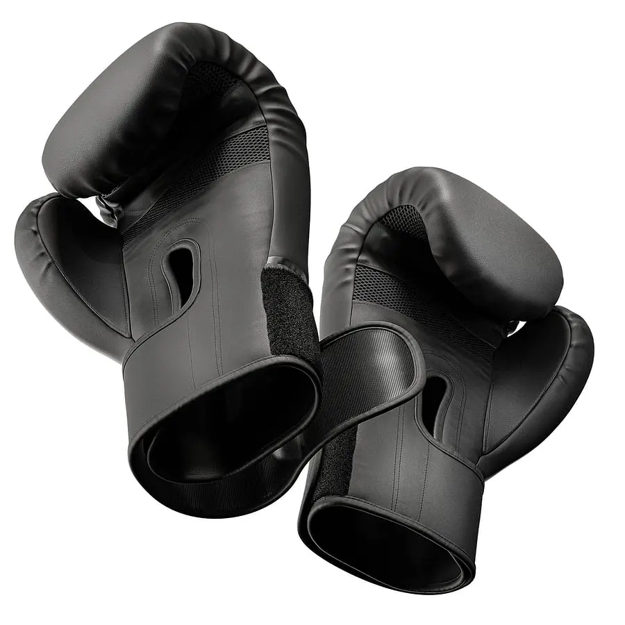 Боксерські рукавиці Hop-Sport HS-BG12 12oz чорні - фото 11