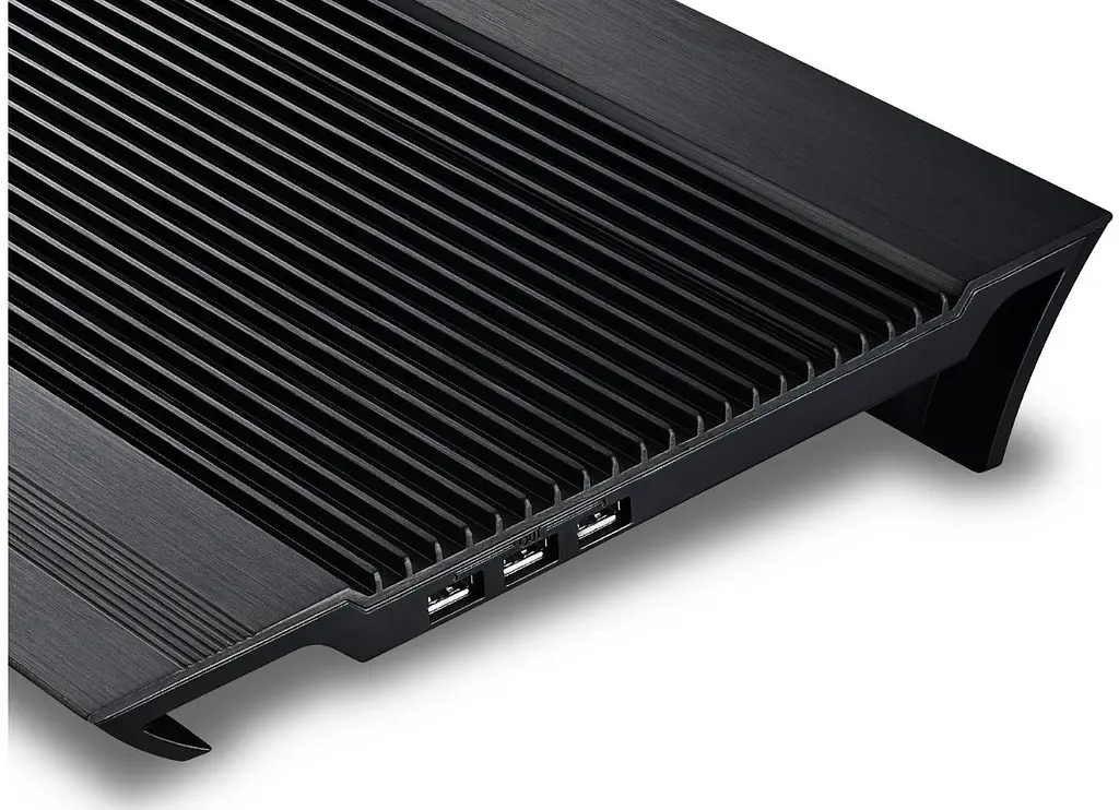 Охлаждающая подставка для ноутбука DeepCool Aluminum N-8 Black 15-17.3 дюймов  - фото 3