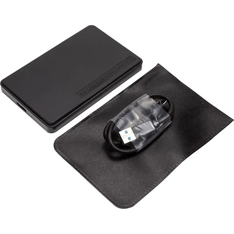 Зовнішня кишеня для HDD PowerPlant 2.5` SATA to USB 3.0 Black (HC380213) [118481] - фото 6
