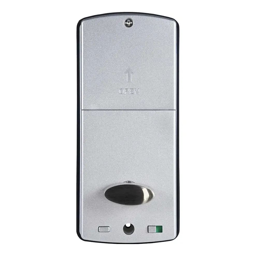 Замок біометричний автономний Trinix TRL-5203BTF Silver Left з Bluetooth, зчитувачем відбитків пальців і карт Mifare (65-00055) - фото 4