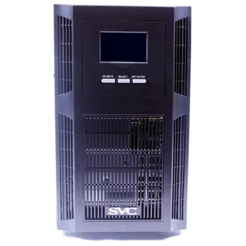 Пристрій безперебійного живлення SVC PT-2KSB-LCD 2000VA (PT-2KSB-LCD) - фото 4