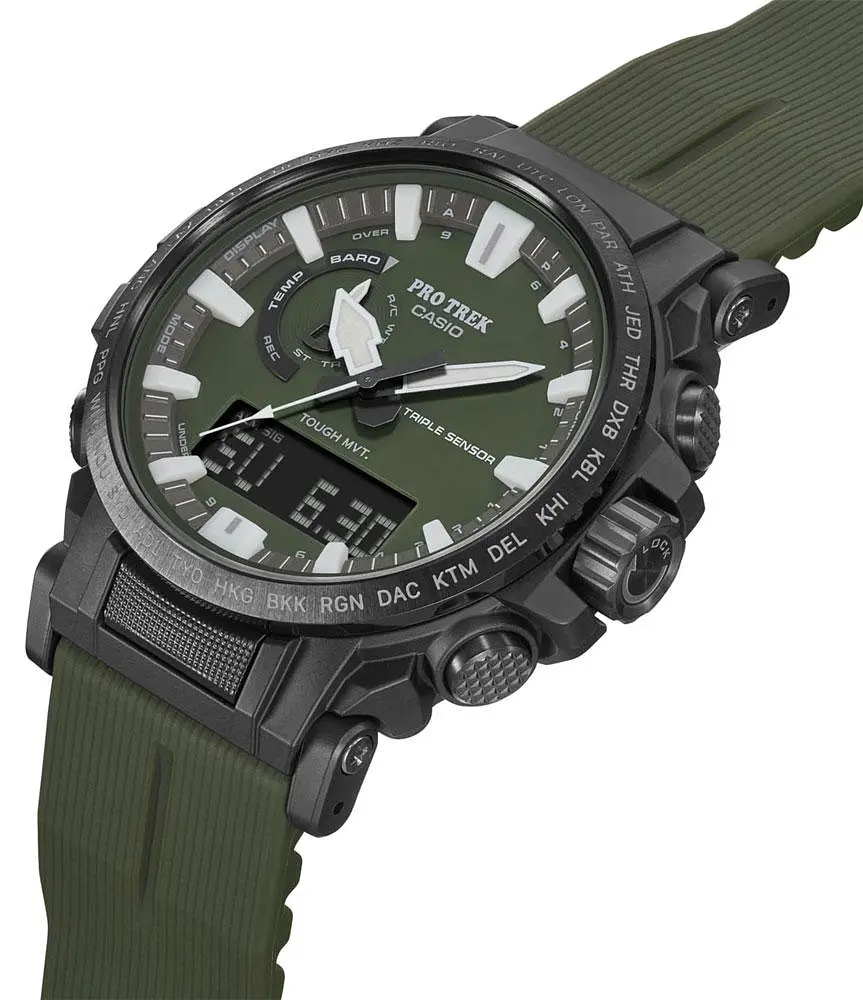 Чоловічий годинник Casio Pro Trek PRW-61Y-3ER - фото 2