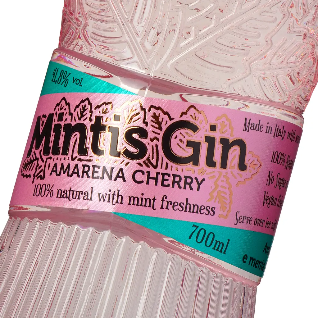 Джин Mintis Amarena Cherry 41.8% 0.7 л - фото 5