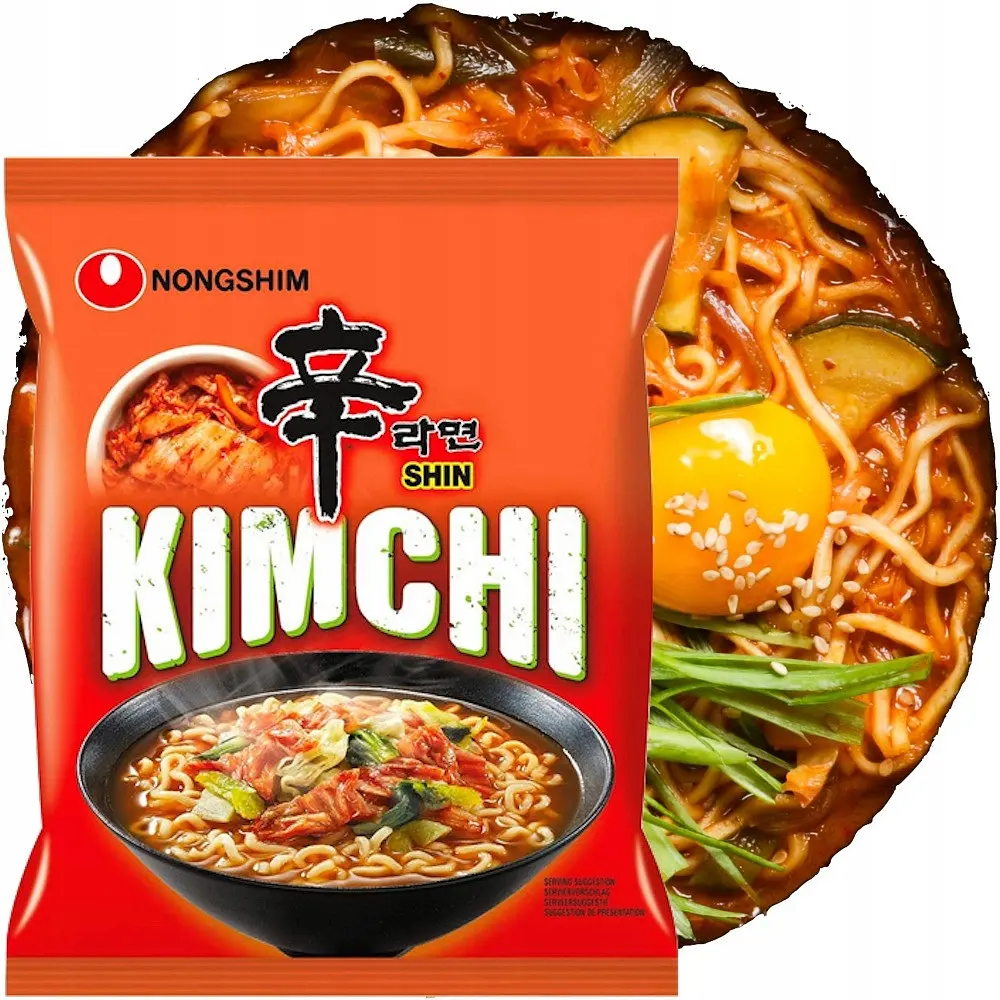Локшина швидкого приготування Рамен Nongshim KimChi Ramyun 120g - фото 2