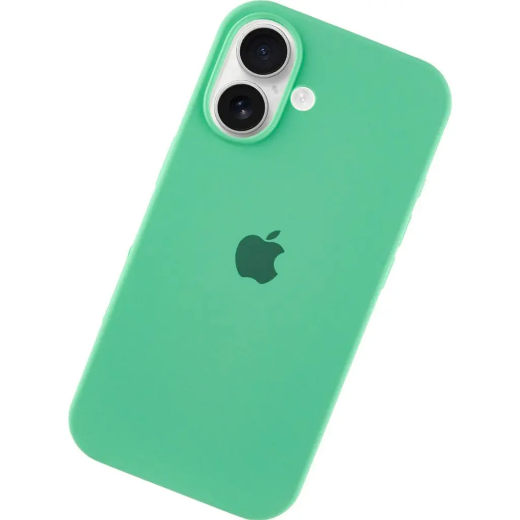 Чохол Silicone Case для Apple iPhone 16 Spearmint AA [115075] - фото 3