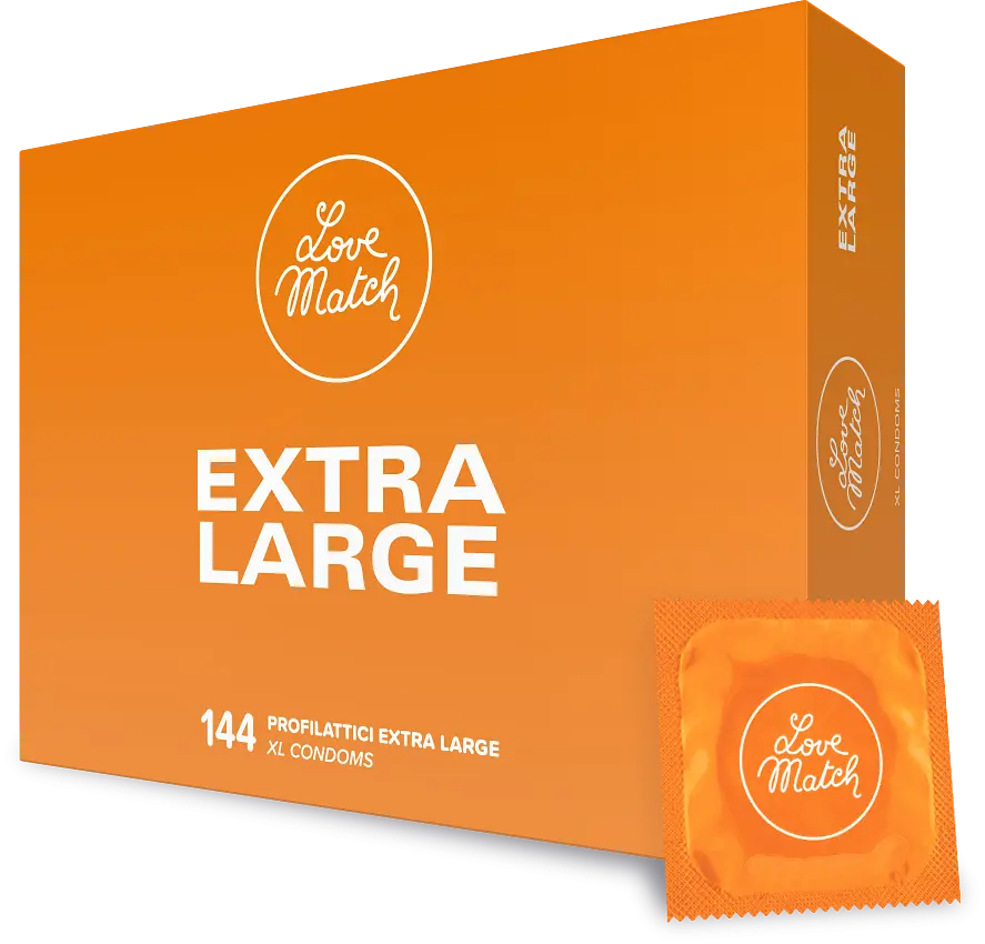 Презервативи великого розміру Love Match Extra Large