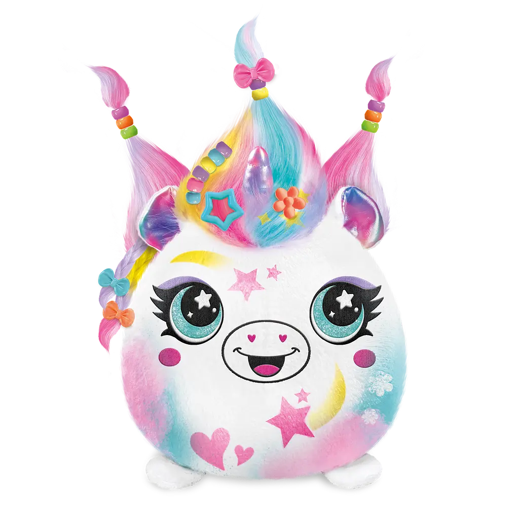 Набір DIY AIRBRUSH PLUSH - Hair'iffic "Зроби зачіску - Принцеса" з іграшковим аерографом CanalToys Art.AIR040/1 - фото 5