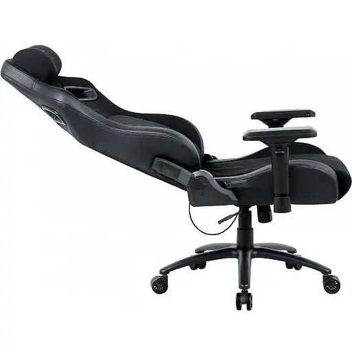 Геймерське крісло GT Racer (X-7341 Fabric Black) - фото 4