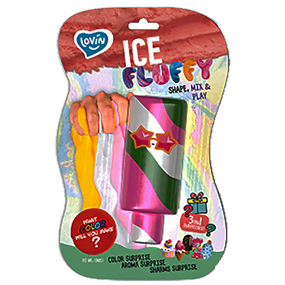 Лізун-антистрес TM Lovin Ice Fluffy ескімо 110 мл 80127 - фото 5