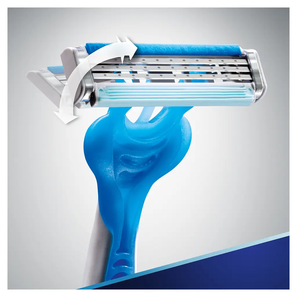 Одноразові станки для гоління Gillette Blue 3 Cool 6 шт. - фото 5