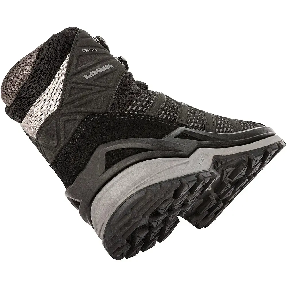 Ботинки мужские Lowa Innox Pro GTX Mid 45 Черный-Серый - фото 5