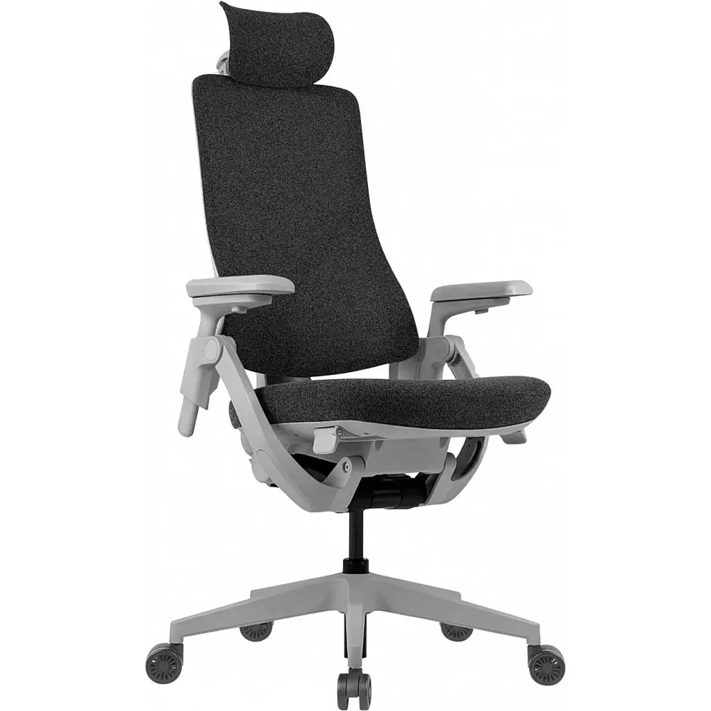 Офісне крісло GT Racer B-6314 Fabric Dark Gray/Gray [174591] - фото 2