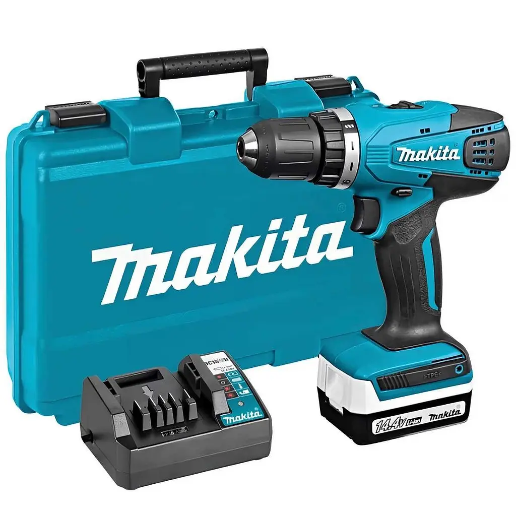 Шурупокрут акумуляторний Makita DF347D BEO1 (30 Нм, 0.8-10 мм, G-серія 14.4 В)