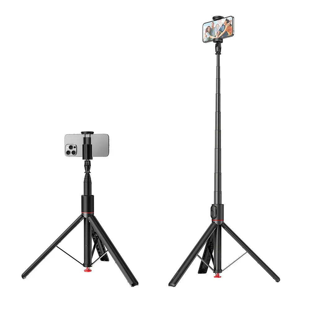 Штатив ACEFAST E31 selfie stick with automatic tripod чорний - фото 3