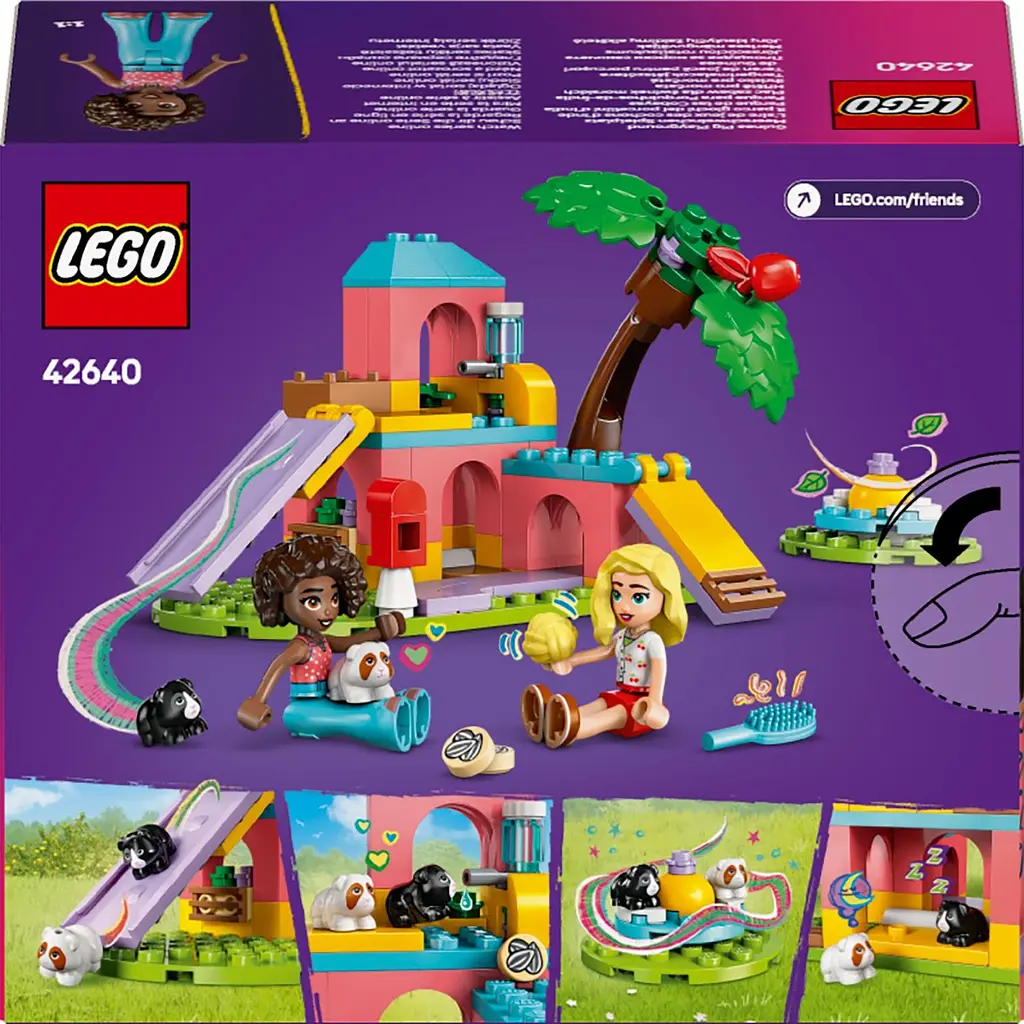 Конструктор LEGO Friends Ігровий майданчик для морських свинок 86 деталей (42640) - фото 2
