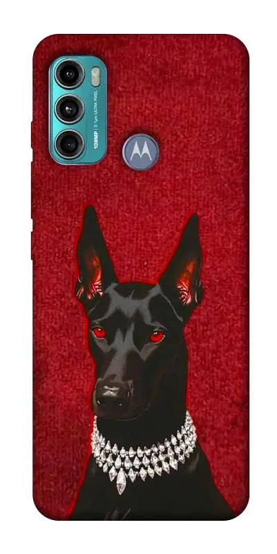 TPU чохол Demsky Premium doberman для Motorola Moto G60