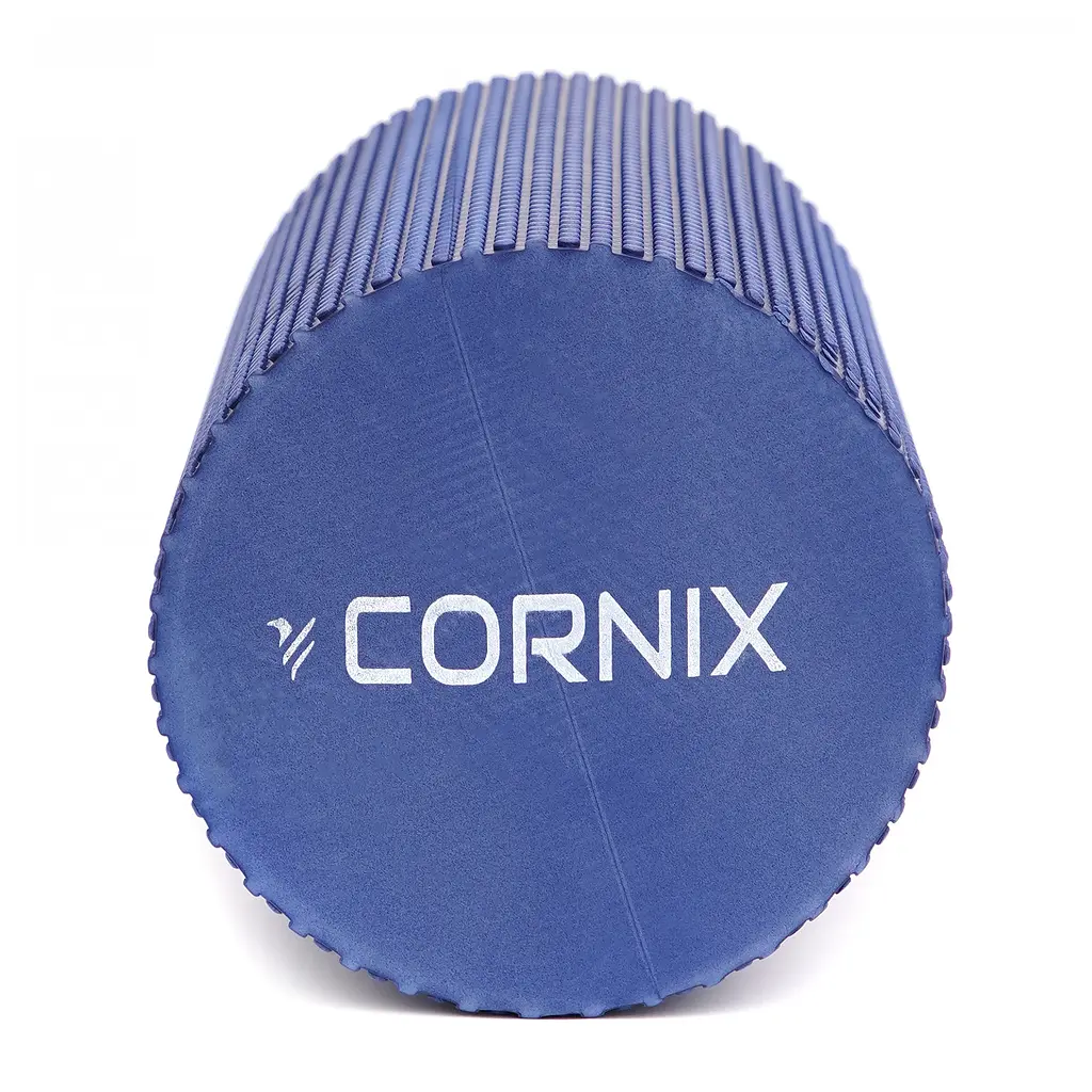 Масажний ролик Cornix EVA+ 30 x 15 см (валик, ролер) XR-0299 Navy Blue - фото 5