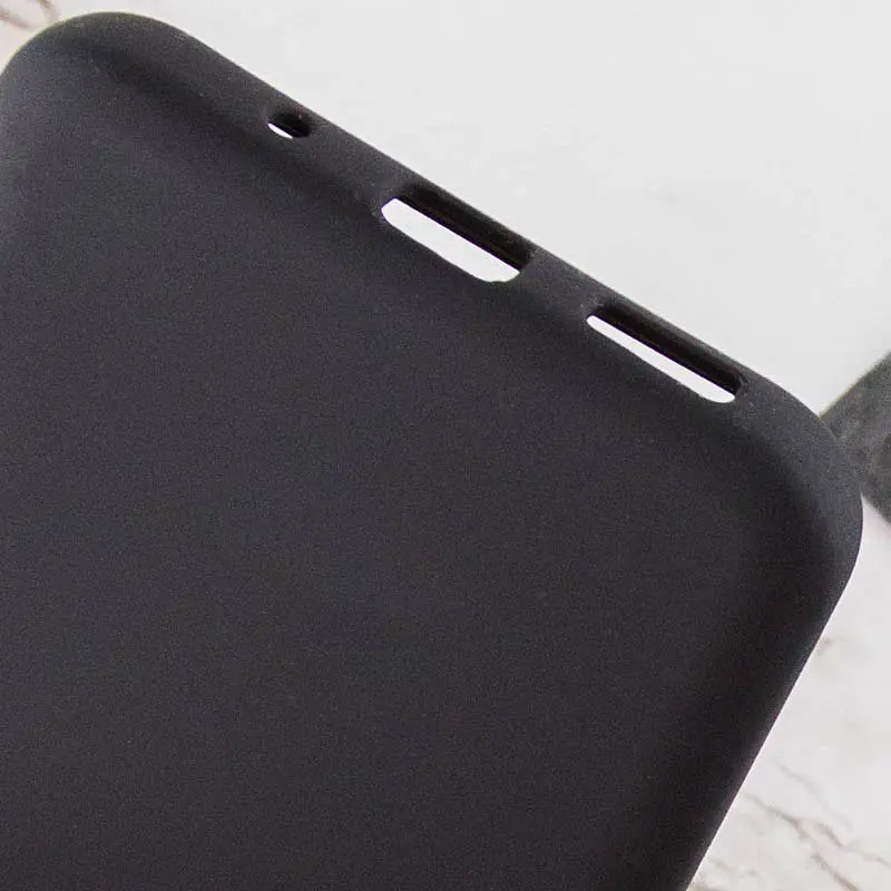 Чохол Silicone Cover Lakshmi Full Camera (AAA) для Xiaomi Redmi 12C Чорний / Black - фото 7