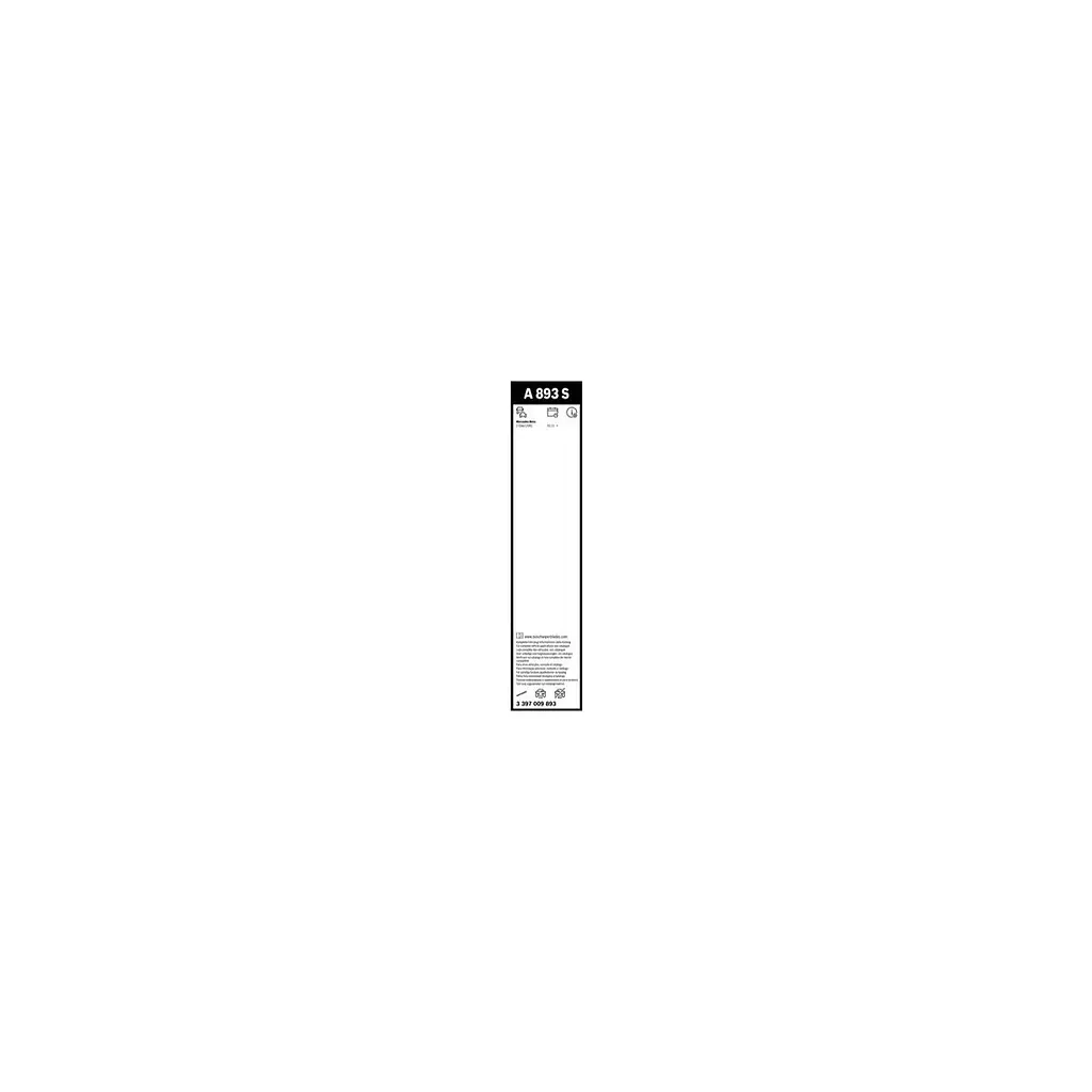 Щітка склоочисника Bosch 3 397 009 893 - фото 5