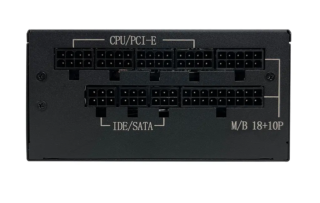 Блок живлення ALmordor 650 Вт SFX, Black, модульний, 80+ Gold, Active PFC, 80 мм, 4xMolex / 8xSATA / 3x6+2-pin / 2x4+4-pin / 1x20+4-pin (ALSFX650BK) - фото 3