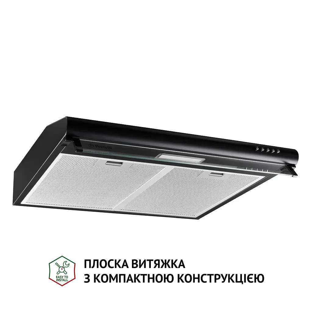 Витяжка плоска PERFELLI PL 6144 BL LED - фото 2