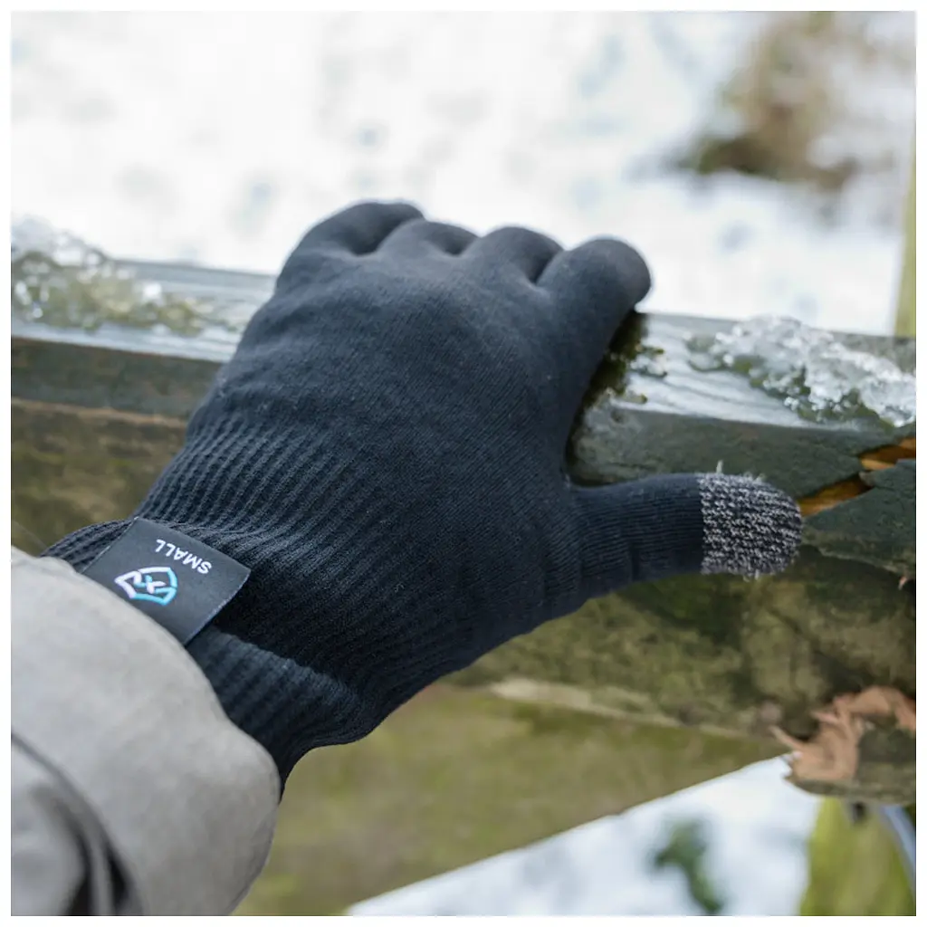 Водонепроникні рукавички Dexshell ThermFit 3.0 Gloves чорні S (DG12402BLK-S) - фото 5
