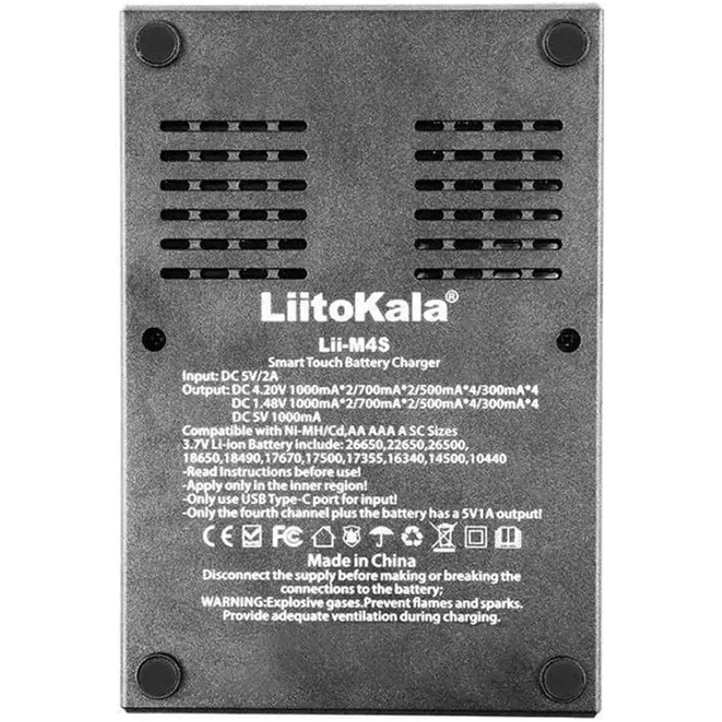 Зарядное устройство LiitoKala Lii-M4S [129893] - фото 4